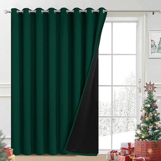 Yakamok 100% Blackout Thermal Insulated Curtains, Noise Reducing Barrier Panel by Yakamok