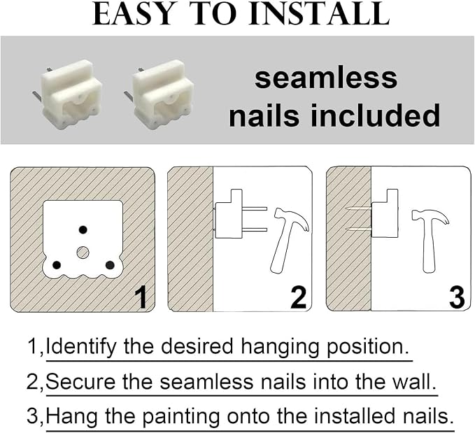 OIQArtOIQ Framed Vintage Landscape Wall Art Orange Trees Still Life Oil - Image 7