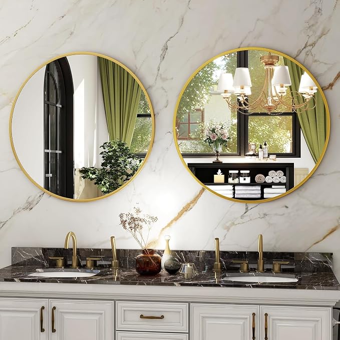 HARRITPURE 28" Round Mirror - Image 5