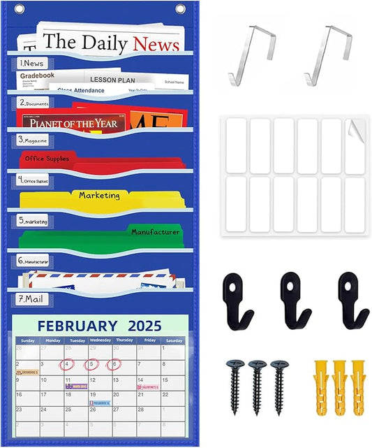 ALSLEA 15" Extra Wide Hanging File Organizer by ALSLEA
