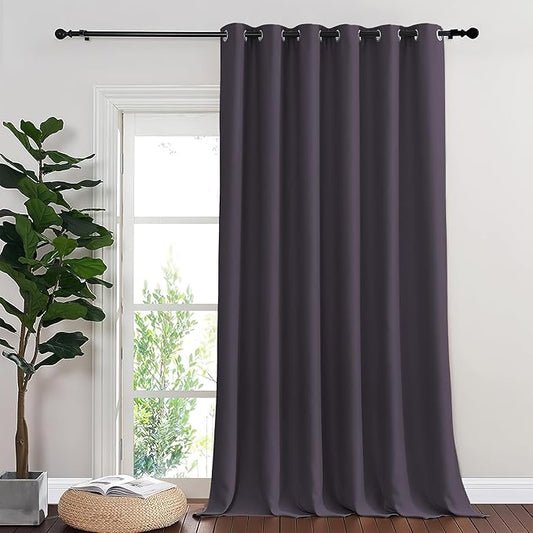 NICETOWN Sliding Door Curtain 108 Inches Long by NICETOWN