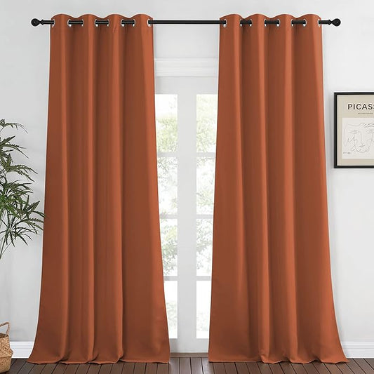 NICETOWN Blackout Living Room Curtain 108 inches Length by NICETOWN