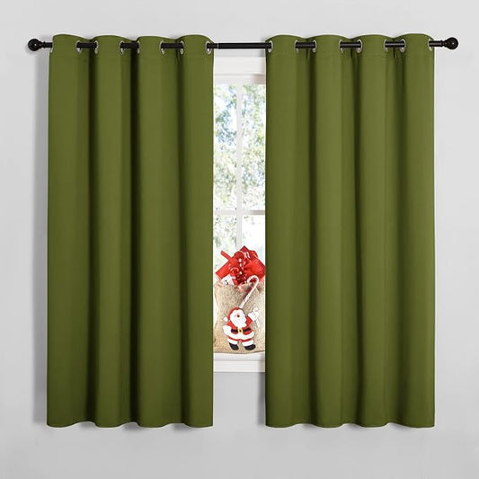 NICETOWN Bedroom Curtain Panels Blackout Draperies, Thermal Insulated Solid by NICETOWN