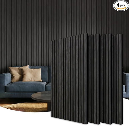 Acoustic Wood Slat Wall Panels by GESSOLANELLC