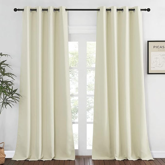 NICETOWN Blackout Living Room Curtain 108 inch Length by NICETOWN