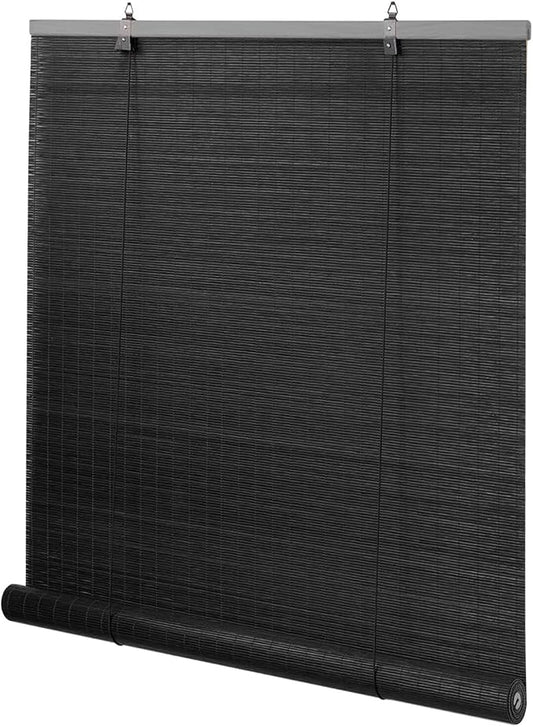 Bamboo Blinds for Interior Windows, Custom Roller Shades for Indoor Window and by BAYUE