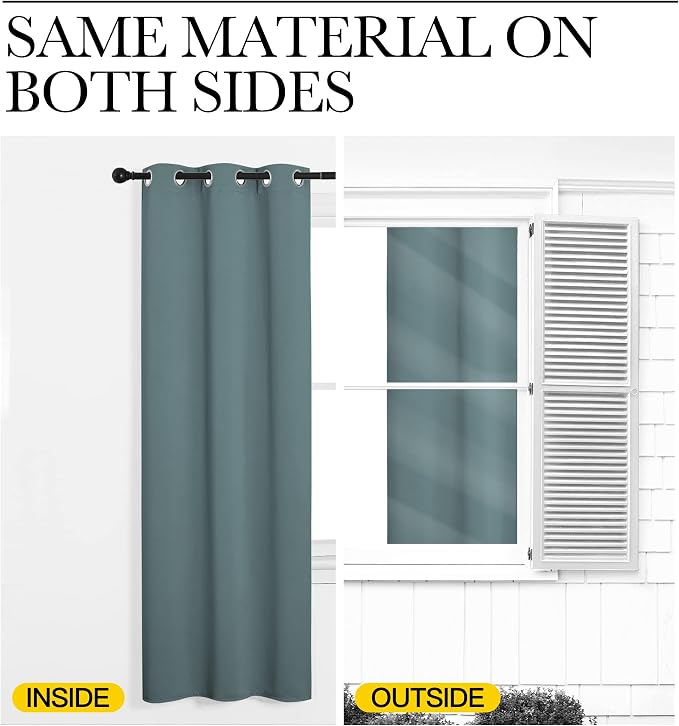 NICETOWN Wall Dividers for Rooms, Room Divider Curtain Screen Partition - Image 6