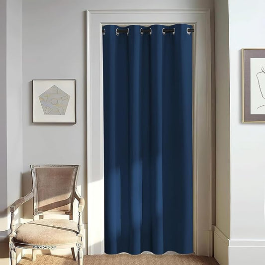 NICETOWN Door Curtain for Closet Doors 80 Inches Long 1 Panel, Room Divider by NICETOWN