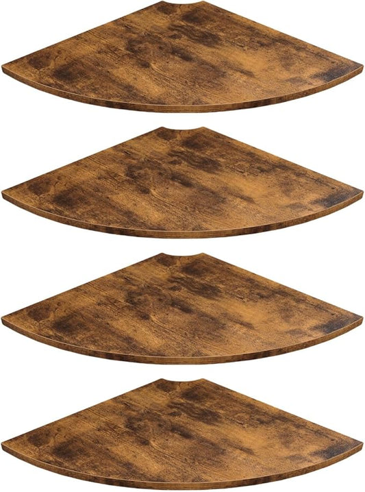 JJL Corner Shelves, 12 Inch Deep Corner Shelf Wall Mounted by Unknown