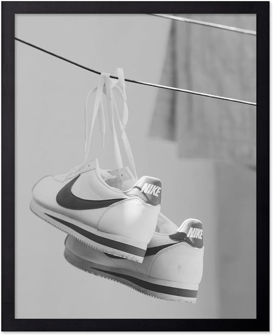 Poster Master Shoes in Clothesline Print by PosterMaster