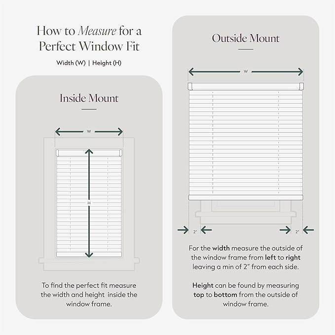 CHICOLOGY Cordless Mini Blinds for Indoor Windows, 36.25" W x 72" H, Light - Image 4
