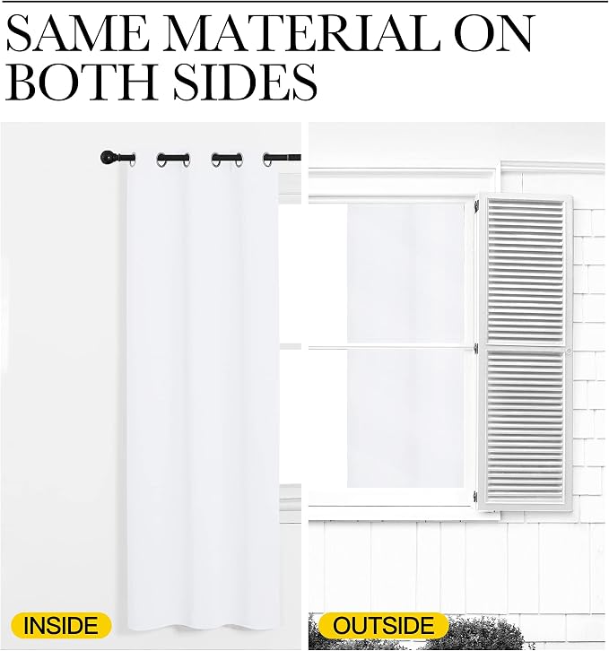 NICETOWN Wall Curtain for Bedroom, Room Divider Curtain for Doorways, Vertical - Image 5