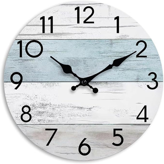 KECYET Wall Clock Silent Non-Ticking 14 Inch Battery Operated Country Large by KECYETWALLCLOCK