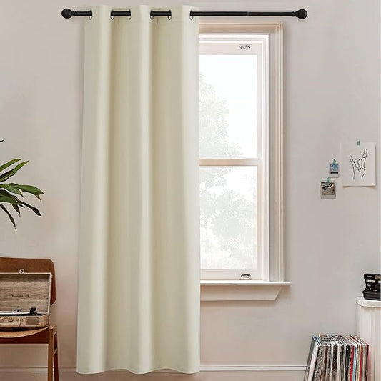 RYB HOME Blackout Curtains 96 inch Long, Portable Privacy Curtains Screen by RYBHOME