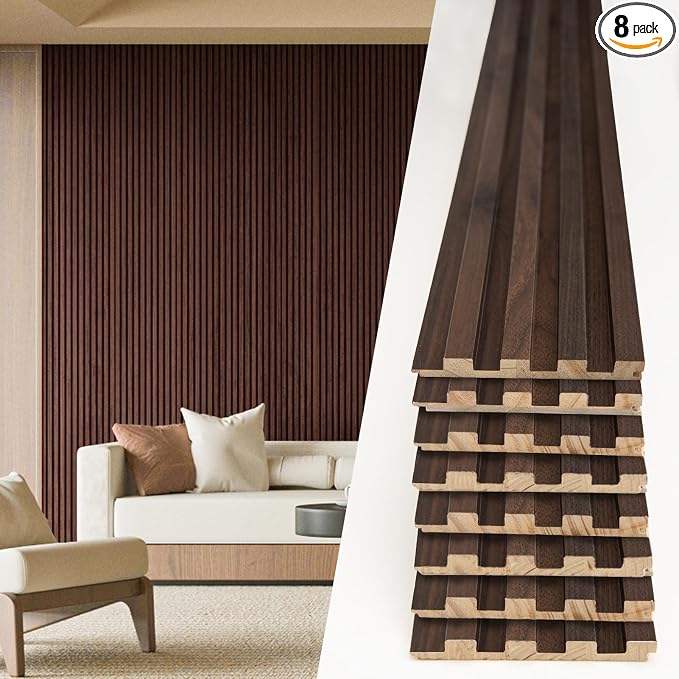 Art3d Slat Wood Wall Paneling by Art3d