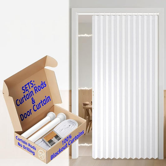 AJAZZ Blackout Magnetic Door Curtain by AJAZZ