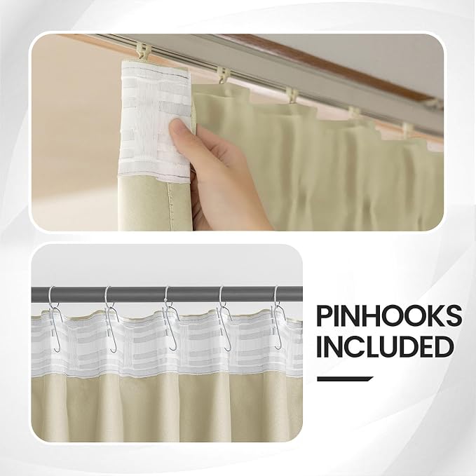 Extra Wide Blackout Curtains Room Separator - Image 3