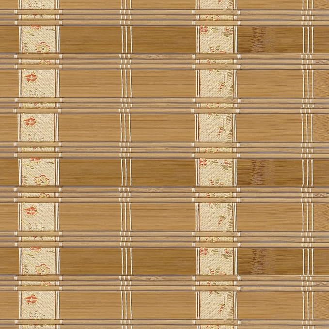 Letau No Drill No Tools Cordless Wood Window Shades Blinds, Bamboo Light - Image 4