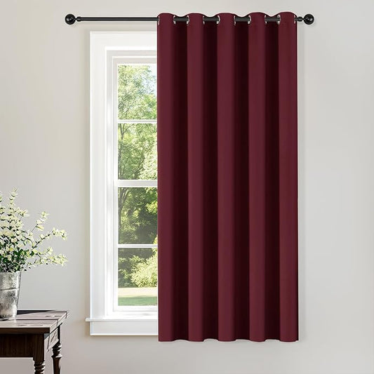 ChrisDowa Burgundyout Curtains 70 inches Wide by ChrisDowa