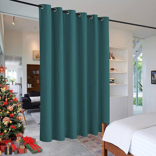RYB HOME Room Divider Curtains Thermal Insulated Room Darkening Privacy Panels by RYBHOME