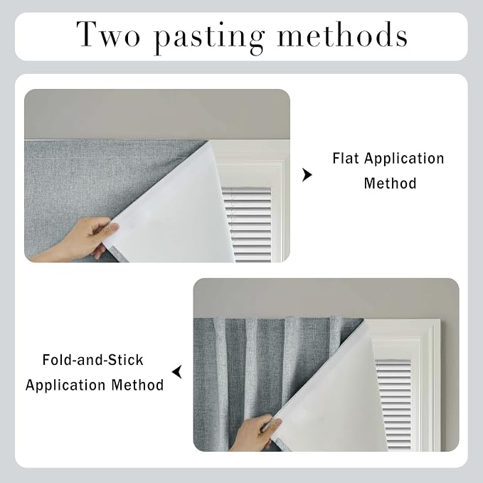 Adhesive 100% Blackout Curtain - Image 5
