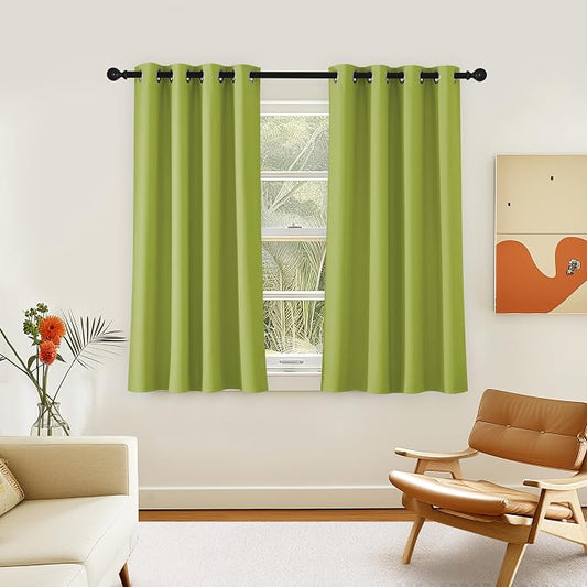 NICETOWN Room Darkening Short Curtain 54 inches Long by NICETOWN