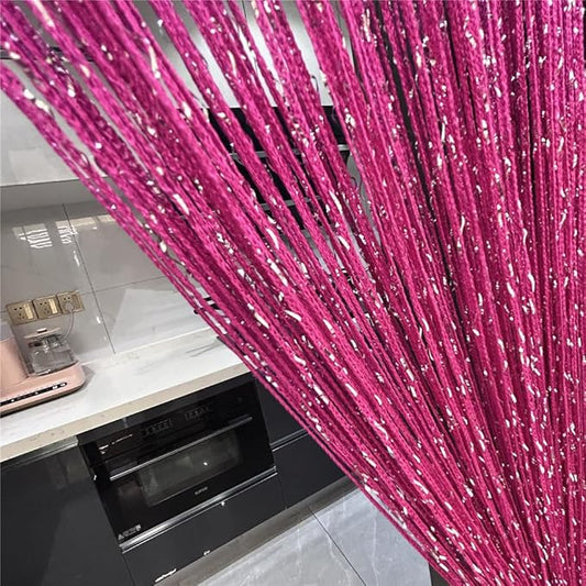 ave split Decorative Door String Curtain Wall Panel Fringe Window Room Divider by avesplit