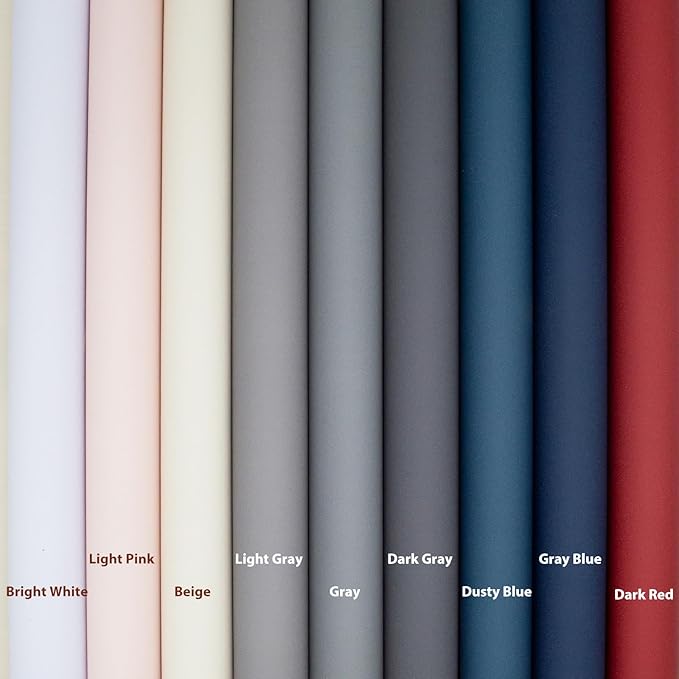 Yancorp 16"x394" Matte Dark Gray Contact Papaer Peel and Stick Wallpaper Vinyl - Image 5