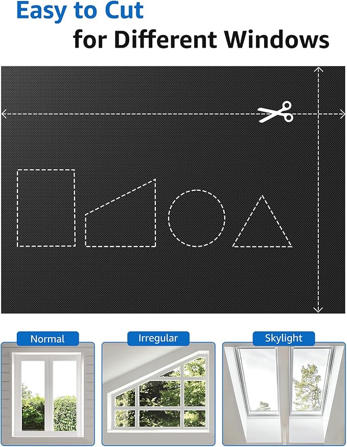 Sumobaby Blackout Curtains for Bedroom Portable 49"x72", No Drill Blackout - Image 4