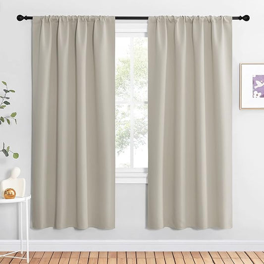 NICETOWN Blackout Curtains for Living Curtains, Room Darkening Window Curtain by NICETOWN