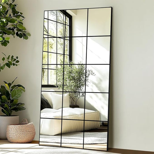Delma Full Length Mirror, Wall Mounted, Hanging or Leaning by Delma