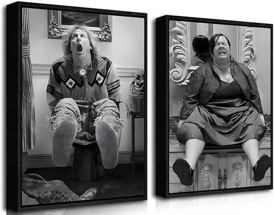 Funny Wall Art Set of 2 by ZNHARTWallArt