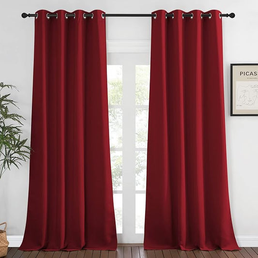 NICETOWN Blackout Curtains 120 inch Length by NICETOWN