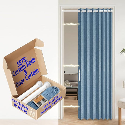 AJAZZ Blackout Accordion Door by AJAZZ