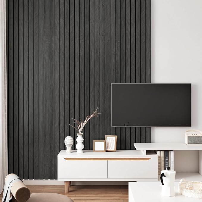 197"x23.6" 3D Wood Panels for Interior Wall Decor Peel and Stick Acoustic Wood - Image 7