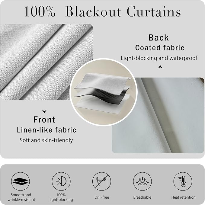 No-Tools 100% Blackout Shade - Image 4