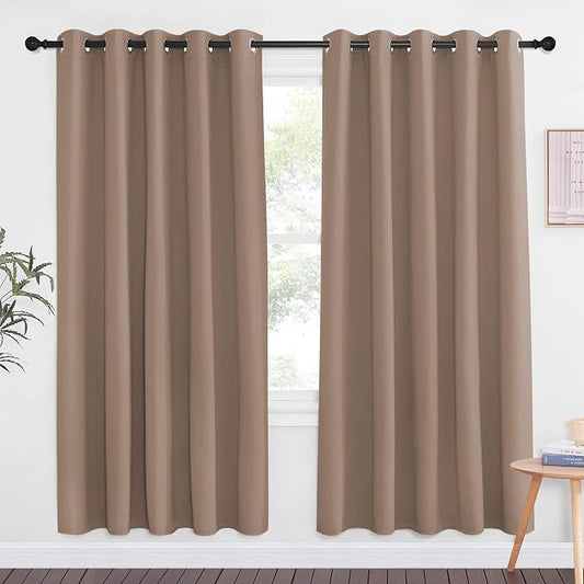 NICETOWN Blackout Doorway Curtain Drape 72 inch Long by NICETOWN