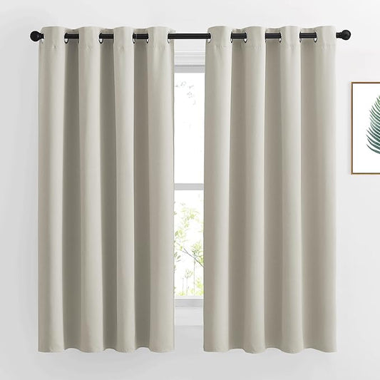 NICETOWN Natural Blackout Living Room Curtain by NICETOWN