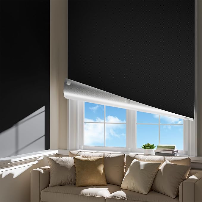 55" W x78 H Portable Blackout Curtains by HEMRLY