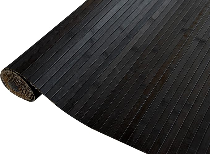 amaZulu Natural Bamboo Wall Panels 4x8 — Dark Brown Tambor Cladding, Rich Deep by amaZuluInc
