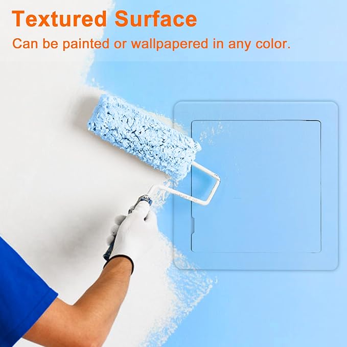 Suteck Plastic Access Panel for Drywall Ceiling 14 x 14 Inch Reinforced - Image 4