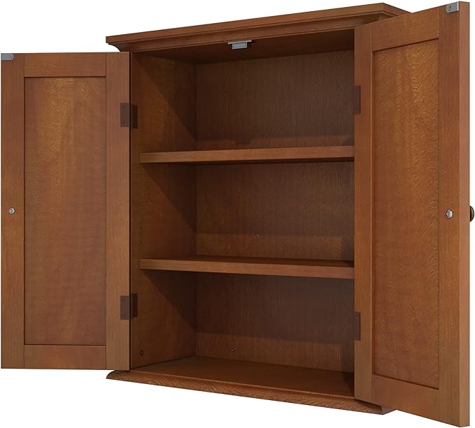 ChooChoo Bathroom Wall Cabinet, Over The Toilet Space Saver Storage Cabinet - Image 6