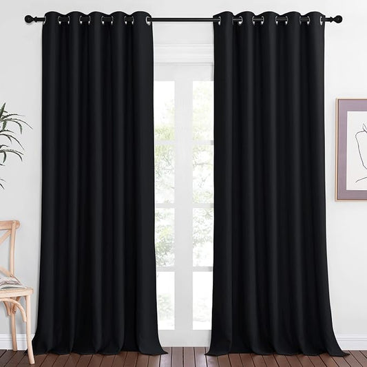 NICETOWN Blackout Curtain Panel 90" Long by NICETOWN