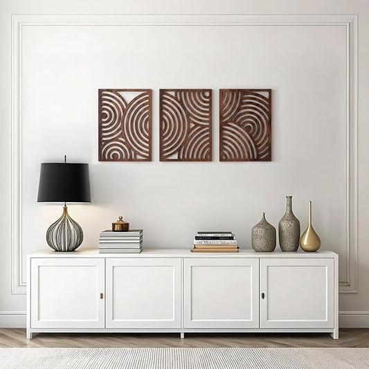 qmmp Modern Wooden Wall Sculptures by qmmp