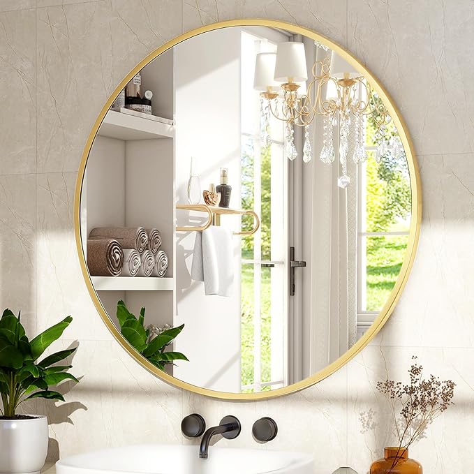 XRAMFY 24 Inch Round Mirror - Image 3