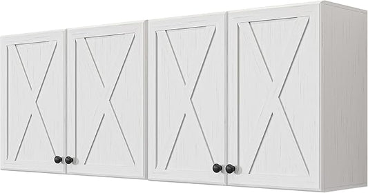 Furnaza Farmhouse Large Wall Cabinets by Furnaza