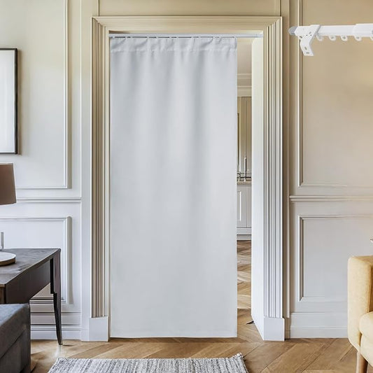 NICETOWN Doorway Curtain with Adjustable Ceiling Track, Privacy Protection by NICETOWN