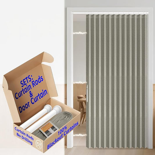 AJAZZ Blackout Accordion Door by AJAZZ