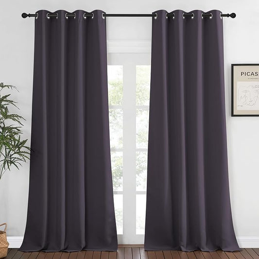 NICETOWN Blackout Window Curtain 90 inch Length by NICETOWN