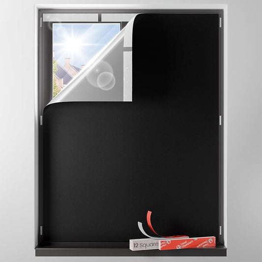 Sumobaby Blackout Curtains for Bedroom Portable 55"x60", No Drill Blackout by Sumobaby